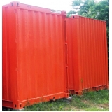 alugar container para construções Campo Grande